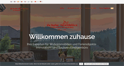 Desktop Screenshot of dahoim-immobilien.de